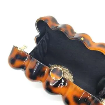 Elegant CUXVA Acrylic Bubble Clutch for Women | Versatile Evening Purse