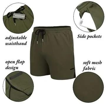 Men's COOFANDY Gym Workout Shorts with Pockets