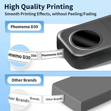 Phomemo D30 Bluetooth Label Maker Inkless Thermal Printer