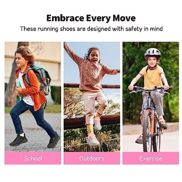 DREAM PAIRS Kids Athletic Sneakers for Active Play