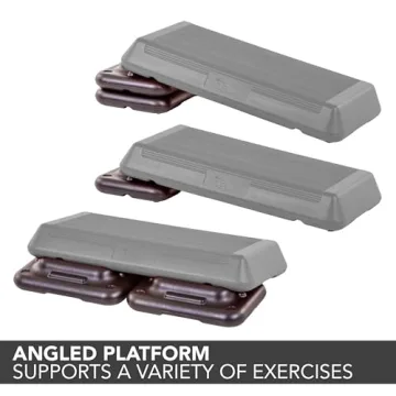 The Step Original Aerobic Platform Built in USA - Adjustable Height