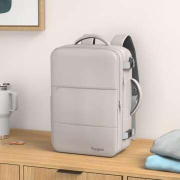 Taygeer Laptop Backpack Purse for Women, Backpack for College Essentials with 15.6inch Laptop Compar...