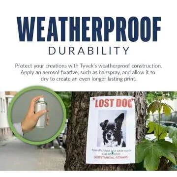 WristCo Tyvek Paper - Durable Inkjet Crafting Sheets