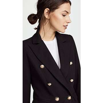 Lioness Womens Palermo Blazer Black Stylish Elegant Fashionable