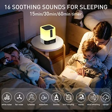 Multifunctional Night Light Speaker for Teens and Kids