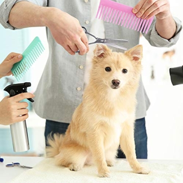 PURPLEBIRD Curved Dog Grooming Scissors for Efficient Trimming