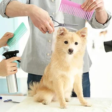 PURPLEBIRD Curved Dog Grooming Scissors for Efficient Trimming