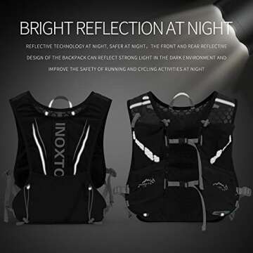 IX INOXTO Hydration Running Vest for Men Women 3L Pack
