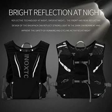 IX INOXTO Hydration Running Vest for Men Women 3L Pack