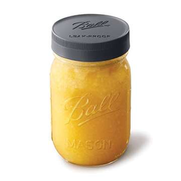 Ball Mason Jar Leak-Proof Lids, Regular Mouth, 6-Count (Pack of 1)
