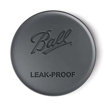 Ball Mason Jar Leak-Proof Lids, Regular Mouth, 6-Count (Pack of 1)
