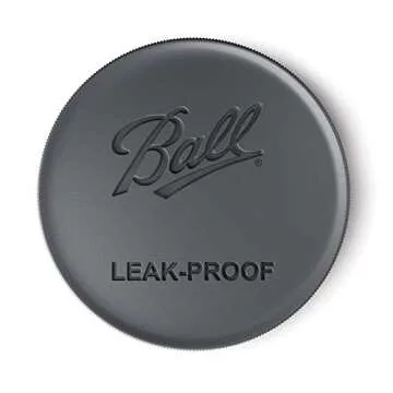 Ball Mason Jar Leak-Proof Lids, Regular Mouth, 6-Count (Pack of 1)