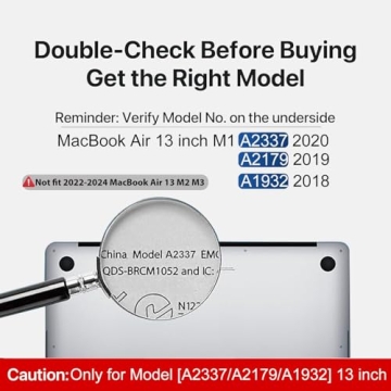 CISSOOK MacBook Air 13 Tropical Palm Leaves Hard Shell Case