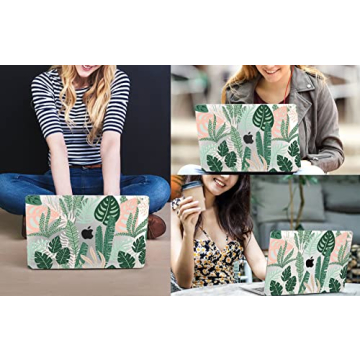 CISSOOK MacBook Air 13 Tropical Palm Leaves Hard Shell Case