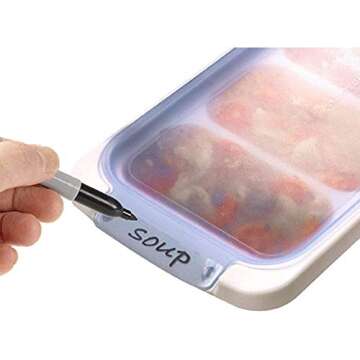 PrepWorks Freezer Pod Tray for Meal Prep & Food Storage