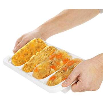 PrepWorks Freezer Pod Tray for Meal Prep & Food Storage