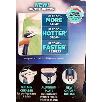 Conair 01 Steamer, Blue