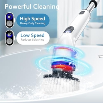 TUYU Electric Spin Scrubber for Effortless Cleaning