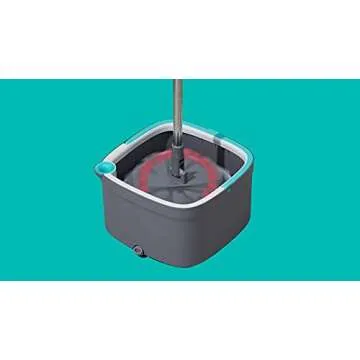 True & Tidy True Clean Mop System with Dual Bucket
