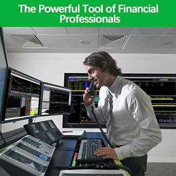 ProbTis Stock Market Mouse Pad, Investing Guidance, Finance Gifts for Day Trader Investor, Large Desk Mat for Keyboard and Mouse, 35.4”x15.7”, Employee Appreciation Gifts