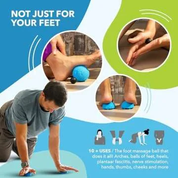 RAD Neuro Ball Foot Roller for Myofascial Release