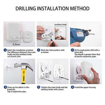 KLZO - Retractable Clothesline Indoor Outdoor |Heavy Duty 55LBs Weight Capacity Clothes Line | Wall Mounted | 304 Stainless Steel Clothesline| Easy DYI Installation | Lock to Prevent Sagging