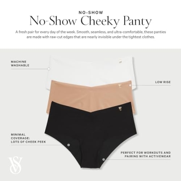 Victoria's Secret Cheeky Underwear for Women, Comfort Fit