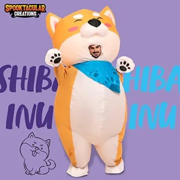Inflatable Shiba Inu Costume for Adults - Fun & Unique