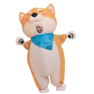 Inflatable Shiba Inu Costume for Adults - Fun & Unique
