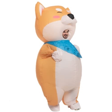 Inflatable Shiba Inu Costume for Adults - Fun & Unique