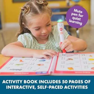 Educational Insights Hot Dots Let's Learn Kindergarten Reading - Learn Spelling & Reading Workbook with Interactive Pen, Ages 5+