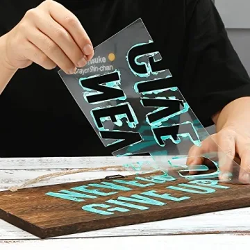 25 Mylar Stencil Sheets for Crafting and DIY Projects 12x12