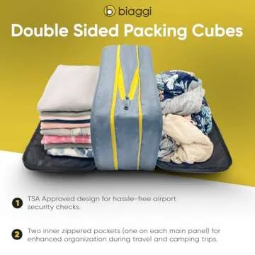 Biaggi Compression ZipCube Set - Perfect Travel Organizers