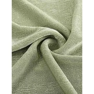 DRESBE Women's Sexy Two Piece Crop Top and Skirt Set