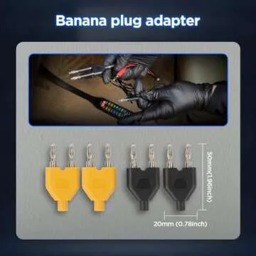 AUTOOL 68PCS Multimeter Test Leads Kit for Efficient Testing