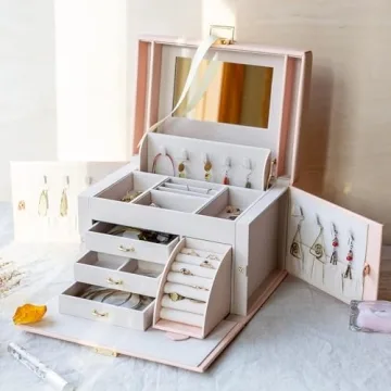 Stylish Vlando Jewelry Box Organizer for Women