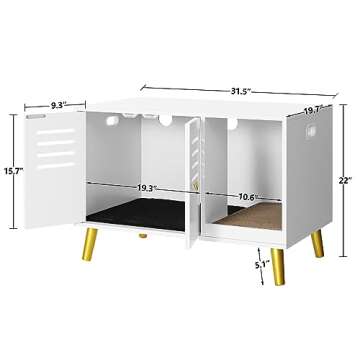 Stylish Cat Litter Box Furniture for Every Home