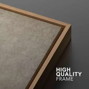 Vivid Coastal Landscape Framed Canvas Art for Gifting