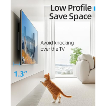 Heavy Duty Tilting TV Wall Mount for Large TVs