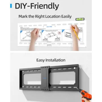 Heavy Duty Tilting TV Wall Mount for Large TVs