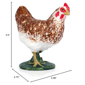 Farm Animals Figurines Set for Playtime and Cake Toppers