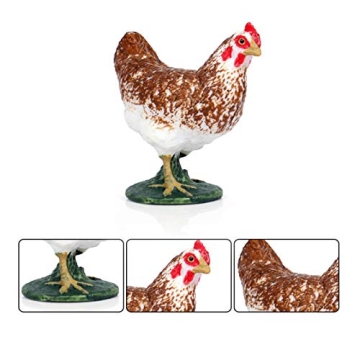 Farm Animals Figurines Set for Playtime and Cake Toppers