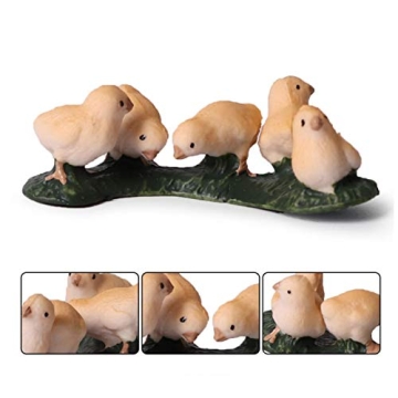 Farm Animals Figurines Set for Playtime and Cake Toppers