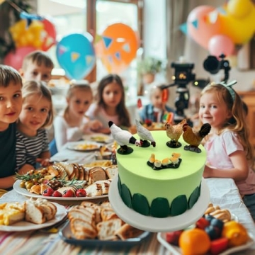 Farm Animals Figurines Set for Playtime and Cake Toppers