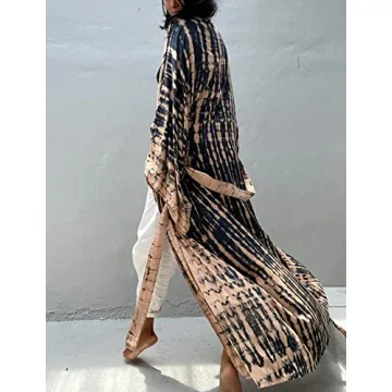 Stylish Women's Long Beach Kimono Cardigan for Summer