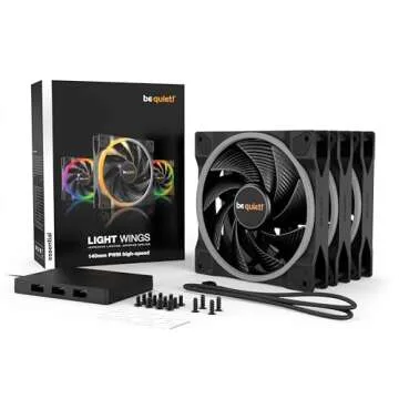 be quiet! Light Wings ARGB Fans | High Speed Cooling 140mm