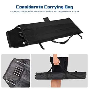 Kshioe Adjustable Backdrop Stand Kit for Photography