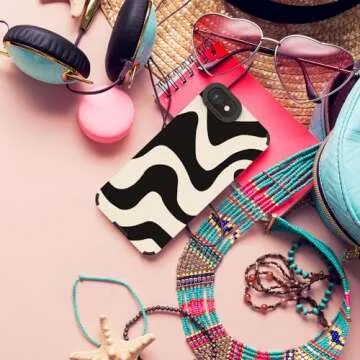 Cute Wave Pattern iPhone 8 & 7 Case - Stylish Protection