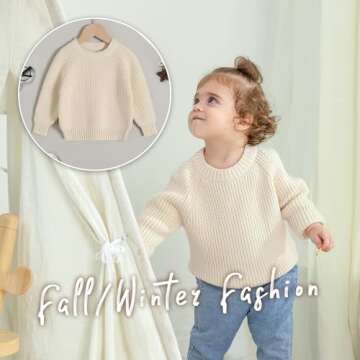 YOUNGER STAR Knit Sweater for Babies & Toddlers - Warm & Stylish!