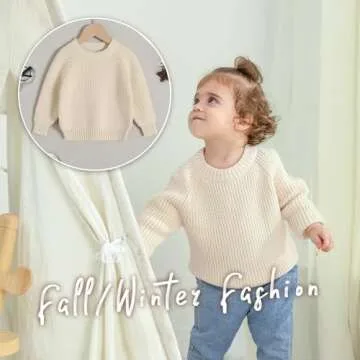 YOUNGER STAR Knit Sweater for Babies & Toddlers - Warm & Stylish!